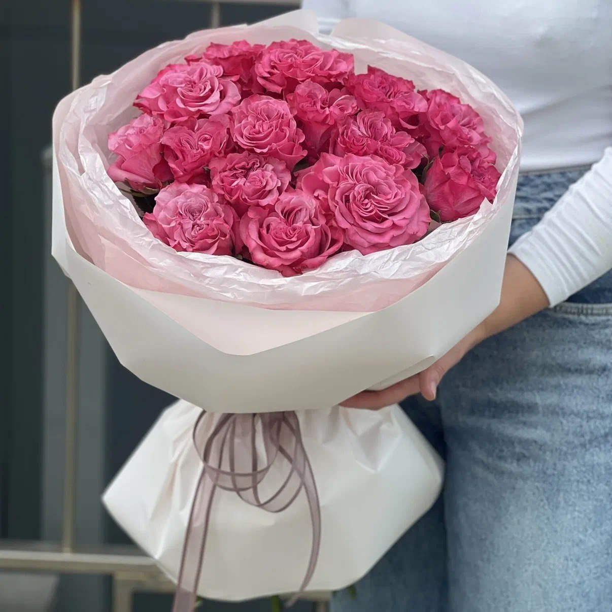 Розы Кантри Блюз 15шт