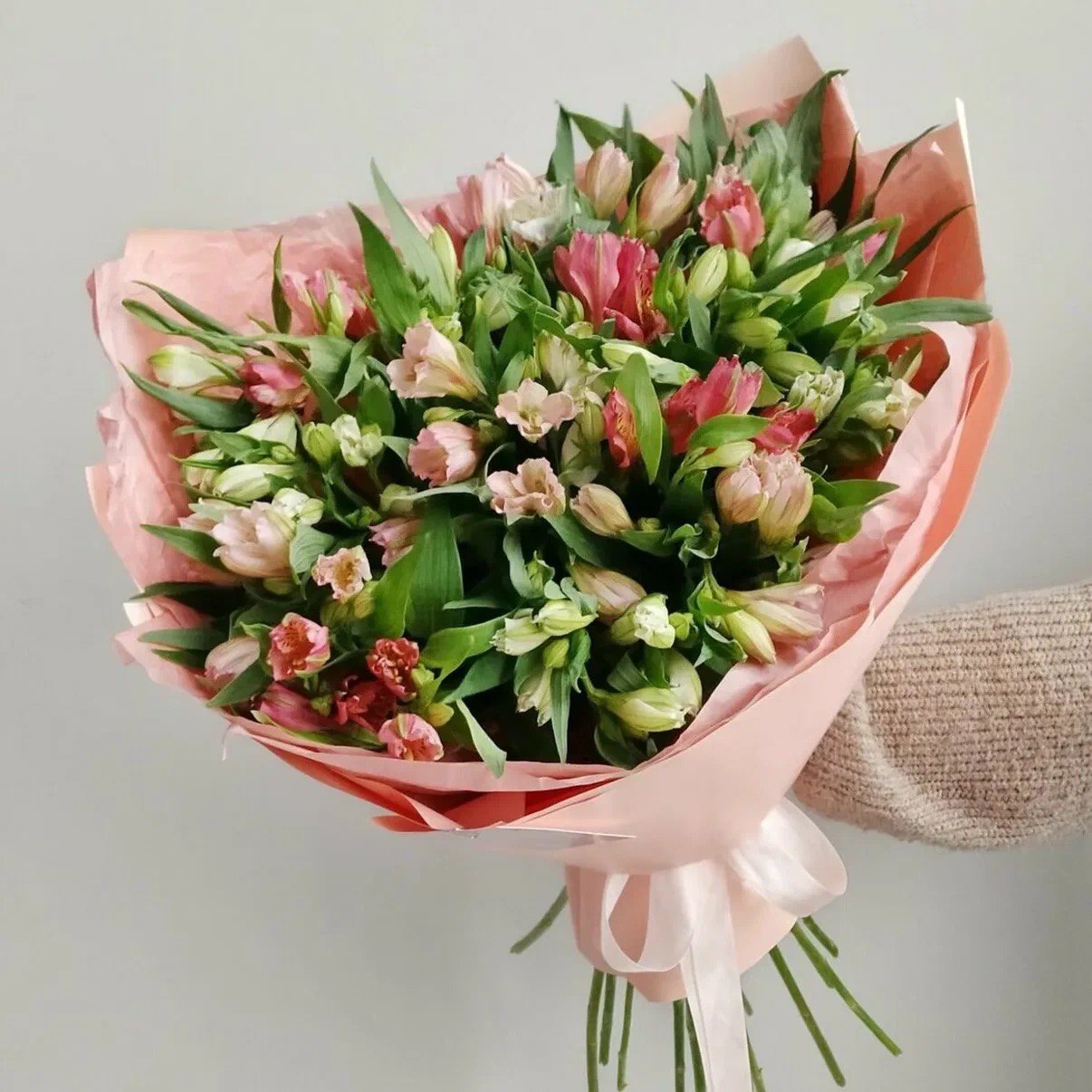 21 альстромерия микс